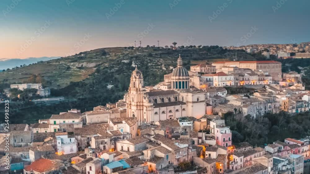 Ragusa Ibla and Church Ragusa Ibla and Church