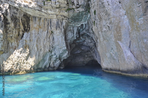 Caves in Paxos Island, Greece © Nenad Basic