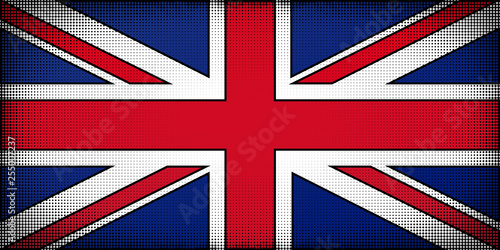 Comic book UK flag