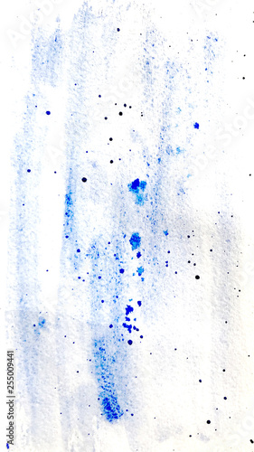 Hand drawn abstract watercolor spots background