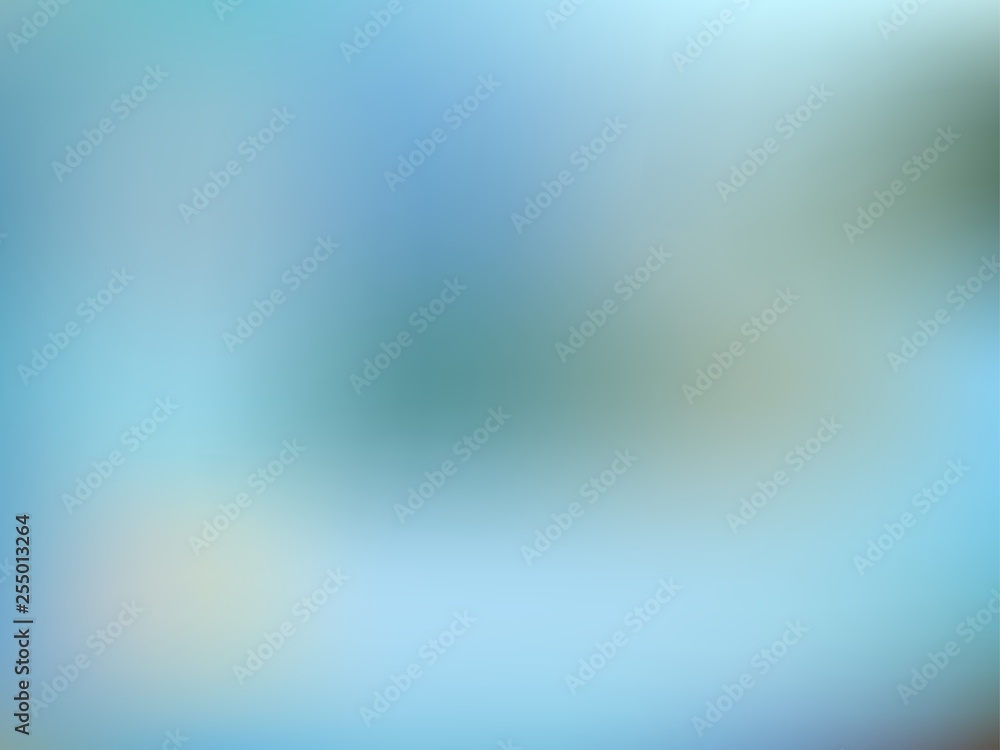 Abstract ocean aqua gradient background. Blue blur water backdrop. Vector illustration for design mesh. Abstract ocean aqua gradient background. Blue blur water backdrop. Vector illustration for design mesh.