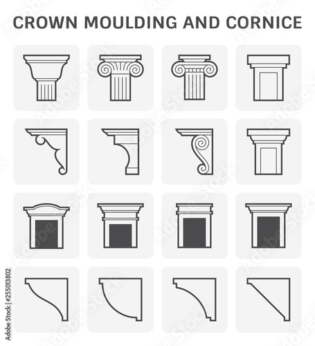 crown moulding cornice