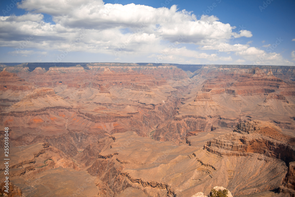 Scenic view of bottom of Grand Canyon Scenic view of bottom of Grand Canyon