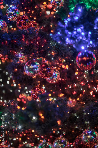 christmas lights background © TIGERRAW