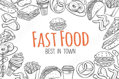 Fast food template