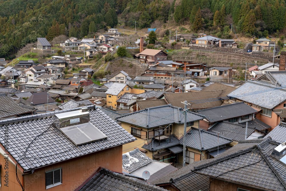 Fototapeta premium [長崎県]波佐見町中尾郷の風景