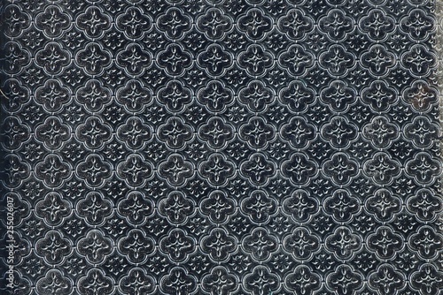 gray texture of a piece of glass with a pattern