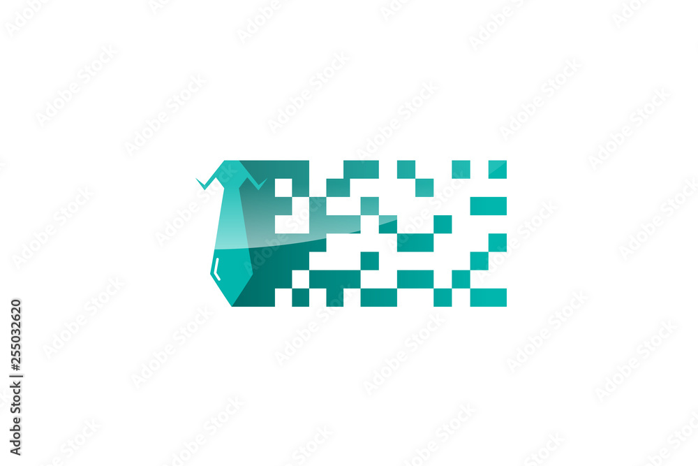 Pixel Job Logo Inspirations Template Pixel Job Logo Inspirations Template