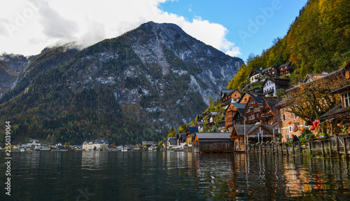 Beautiful Hallstatt Village of Austria