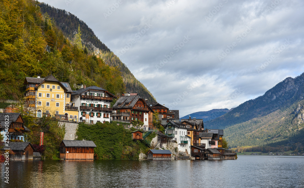 Beautiful Hallstatt Village of Austria