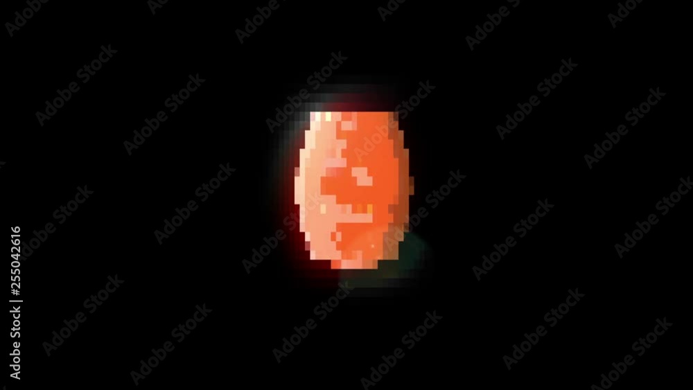 Pixelated animated concept of easter egg . Great for an oldschool game collectible object Pixelated animated concept of easter egg . Great for an oldschool game collectible object