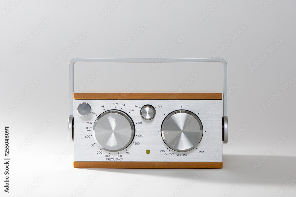 Fototapeta premium Vintage Radio Receiver. radio dial.