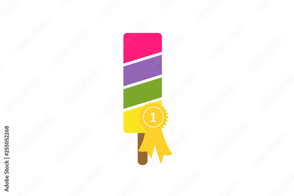 Fototapeta premium Best Ice Cream Logo Inspirations