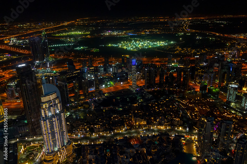View from the tower of Burj Khalifa © sv_production
