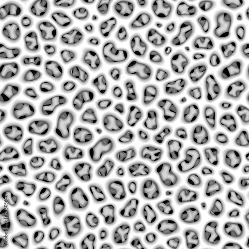 Seamless vector black and white pore texture in several layers