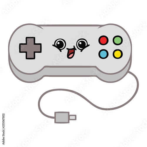 cute cartoon game controller