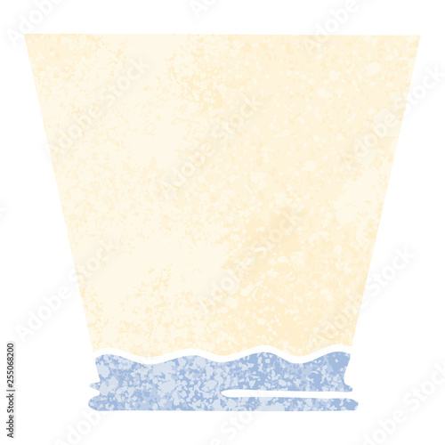 quirky retro illustration style cartoon drinks tumbler