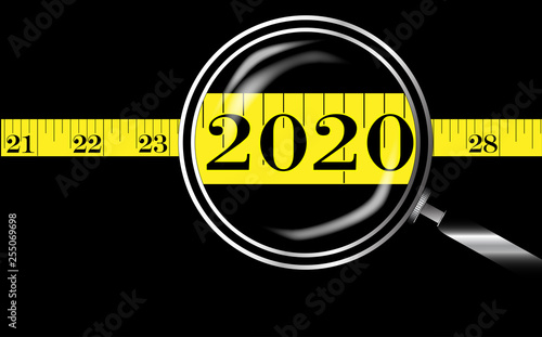 Tape Measure Border 2020