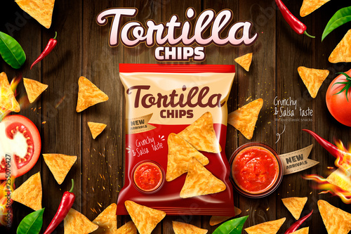 Tortilla chips ads