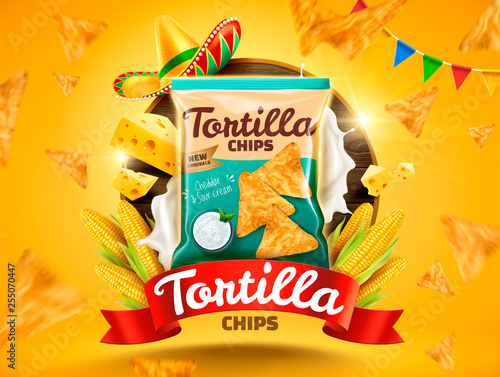 Tortilla chips ads