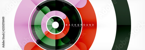 Circular lines design background