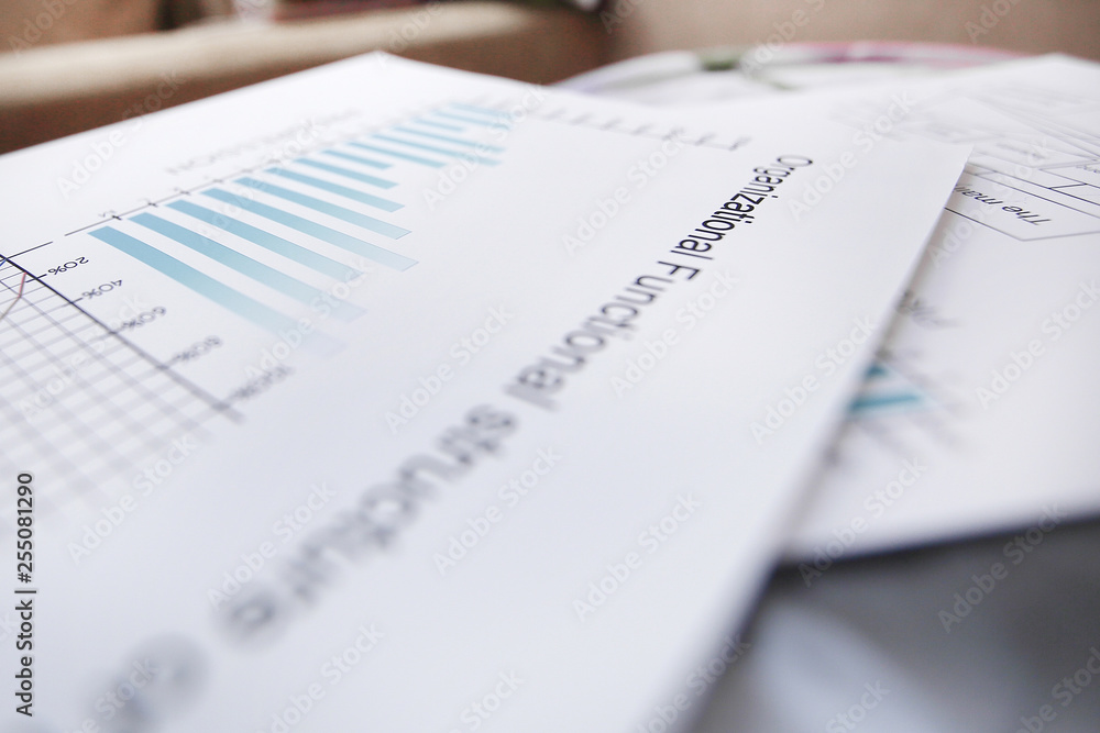 closeup.business document on the table of a businessman closeup.business document on the table of a businessman