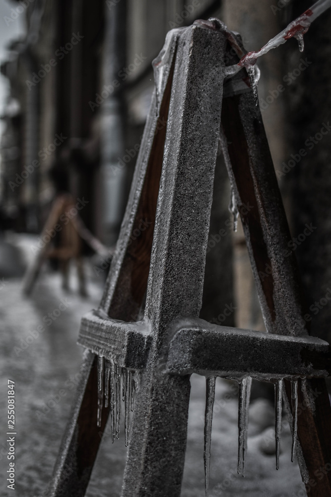 frozen