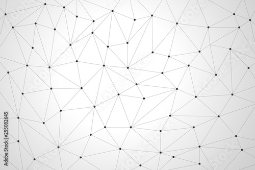 Abstract polygonal background design for business and technology.