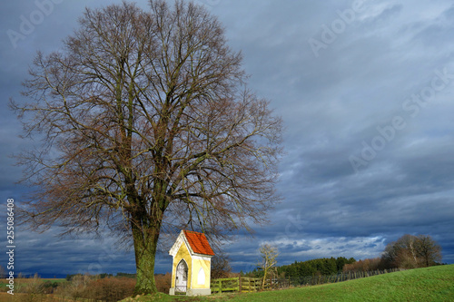 wegekreuz in österreich bei amstetten photo