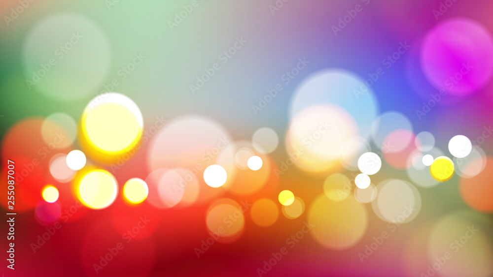 Abstract colorful background with bokeh light Abstract colorful background with bokeh light