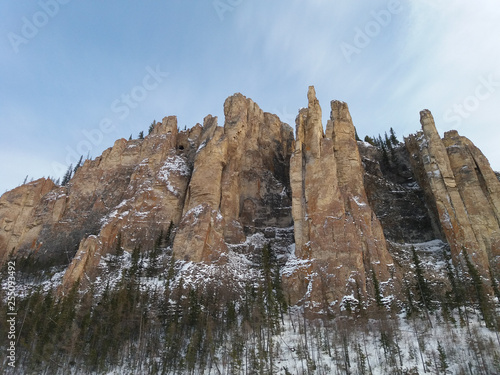 Lena pillars