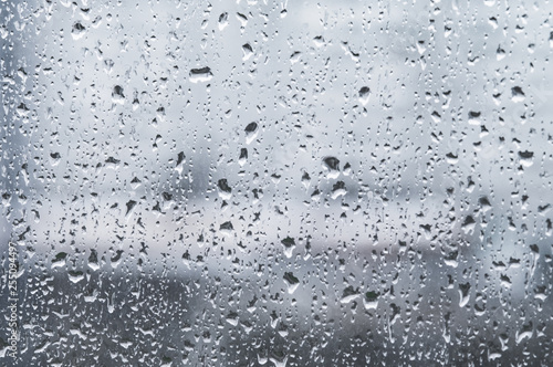 raindrops on the glass © Kirill