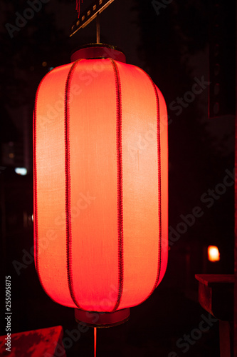 Chinese Lantern at dusk