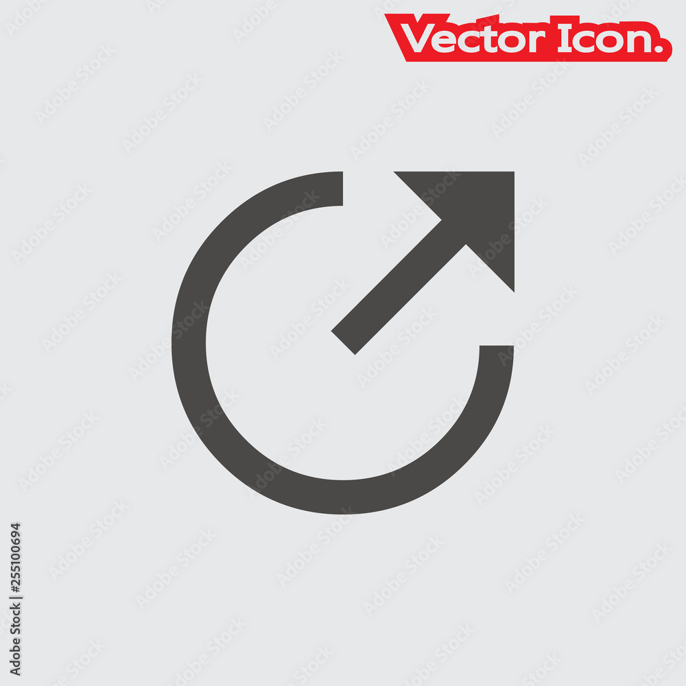 External Link icon isolated sign symbol and flat style for app, web and digital design. Vector illustration. External Link icon isolated sign symbol and flat style for app, web and digital design. Vector illustration.