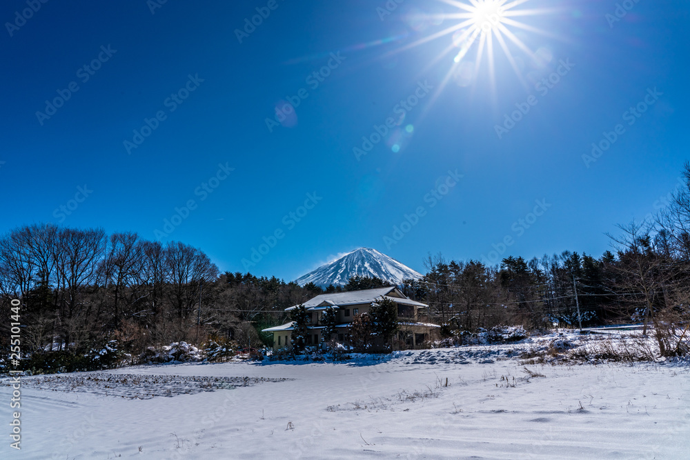 冬の富士山_02