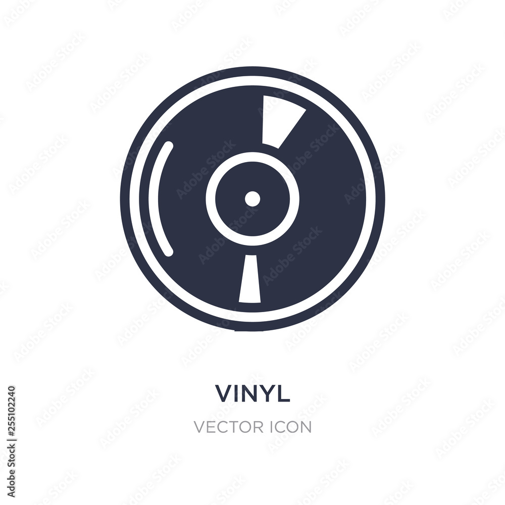 vinyl icon on white background. Simple element illustration from Blogger and influencer concept. vinyl icon on white background. Simple element illustration from Blogger and influencer concept.