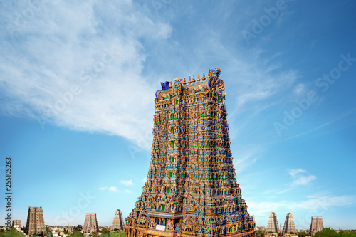 Meenakshi Amman Hindu Temple Gopuram