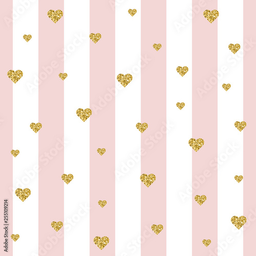 Glitter stripe seamless pat...