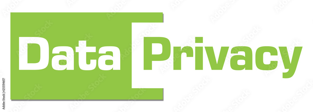Data Privacy Green Horizontal Stripe Data Privacy Green Horizontal Stripe