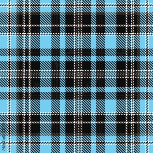 Tartan, plaid pattern seamless vector illustration. Checkered texture for clothing fabric prints, web design, home textile.