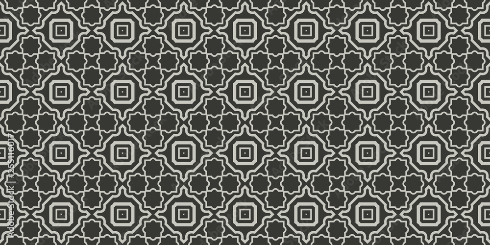 Seamless Modern Pattern. Art-Deco Geometric Background. Graphic Design. Vector Illustration. Grey charcoal color Seamless Modern Pattern. Art-Deco Geometric Background. Graphic Design. Vector Illustration. Grey charcoal color