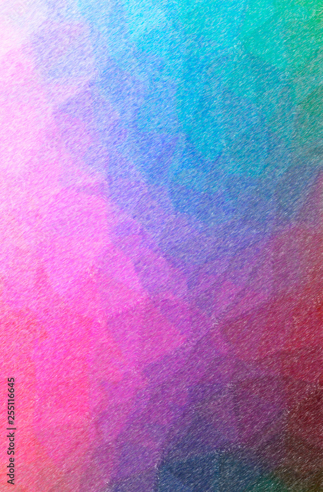 Illustration of abstract Blue And Purple Color Pencil High Coverage Vertical background.