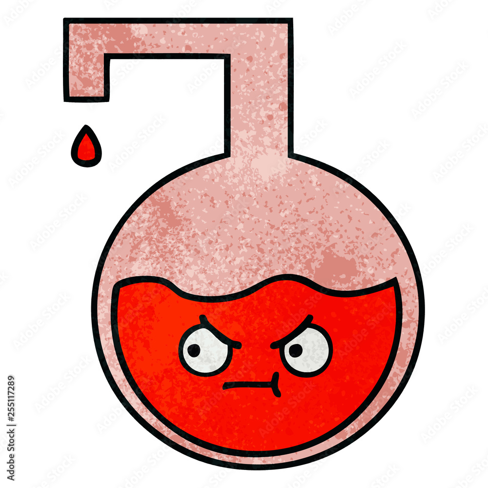 retro grunge texture cartoon science experiment retro grunge texture cartoon science experiment