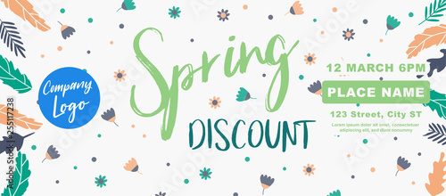 Spring Sale Background