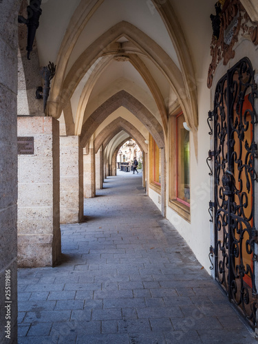 Arkaden in der Altstadt von Wiener Neustadt