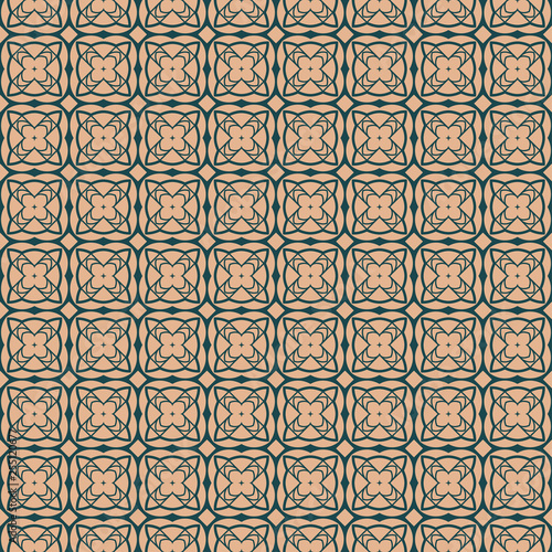 Seamless Geometric Backgrounds. Vector Illustration. Hand Drawn Wrap Wallpaper, Cover Fabric, Cloth Textile Design. Beige color