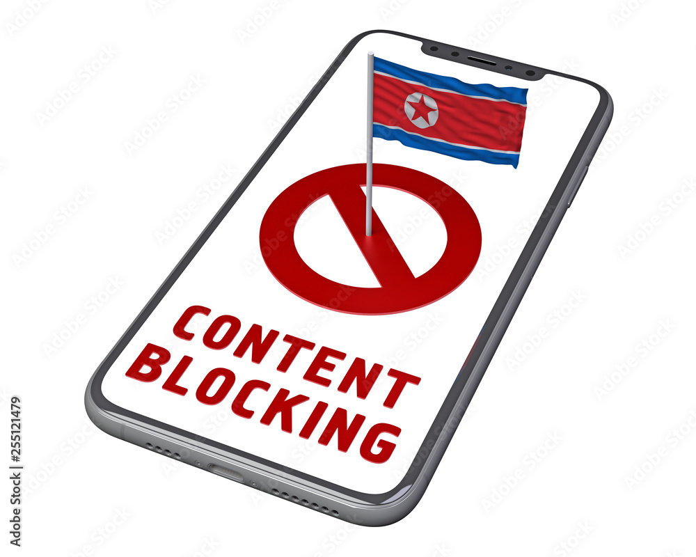 blocking mobile internet content in North Korea blocking mobile internet content in North Korea