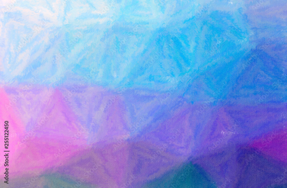 Obraz premium Abstract illustration of blue, purple Wax Crayon background