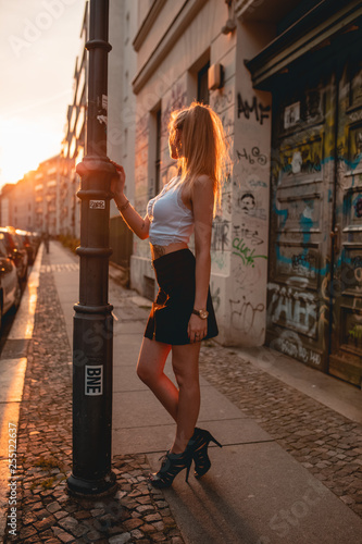 portrait of a young woman in berlin  © TIGERRAW
