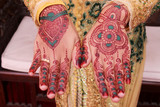 hena decorative on hand women